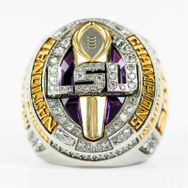 2019 LSU Tigers National Championship Ring (Copper)